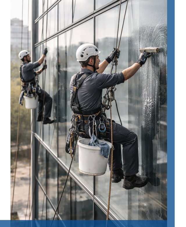 Мойка сплошного остекления в Реутове, заказать от 312 р.| ВЫСОТНИК-Ртв