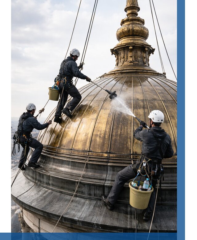 Мойка куполов и шпилей в Реутове от 8326 р. - заказать | ВЫСОТНИК-Ртв