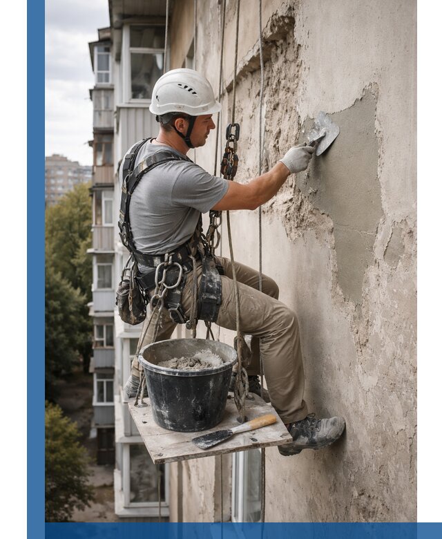 Восстановление фасадной штукатурки в Реутове с гарантией качества