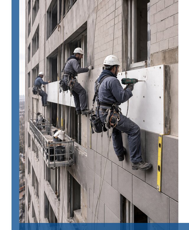 Монтаж фасадных термопанелей высокого качества в Реутове