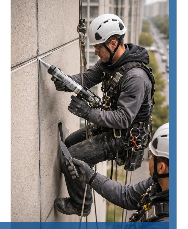 Первичная герметизация швов в Реутове от 624 р. | ВЫСОТНИК-Ртв