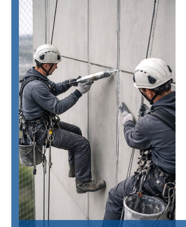 Первичная герметизация швов фасадов и кровель в Реутове