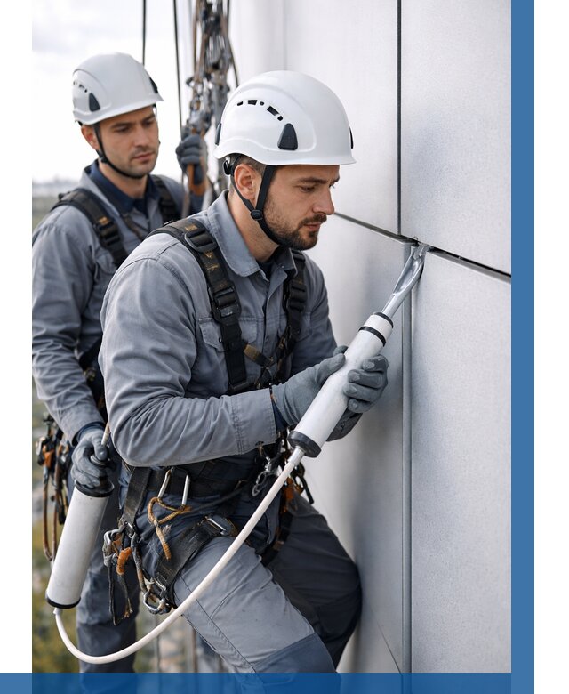 Герметизация швов вилатермом в Реутове от 624 р. | ВЫСОТНИК-Ртв