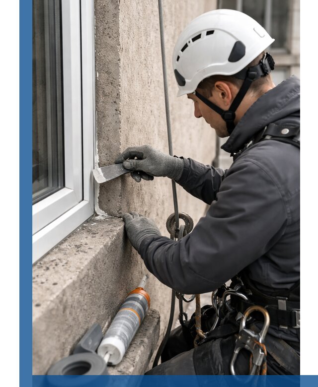 Герметизация монтажных швов окон в Реутове с гарантией качества