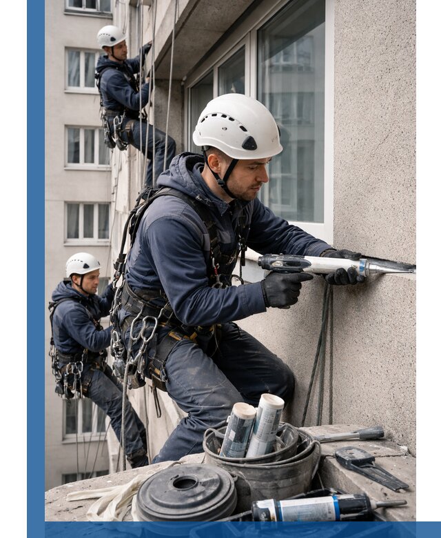 Герметизация швов лоджии в Реутове профессионально и надежно