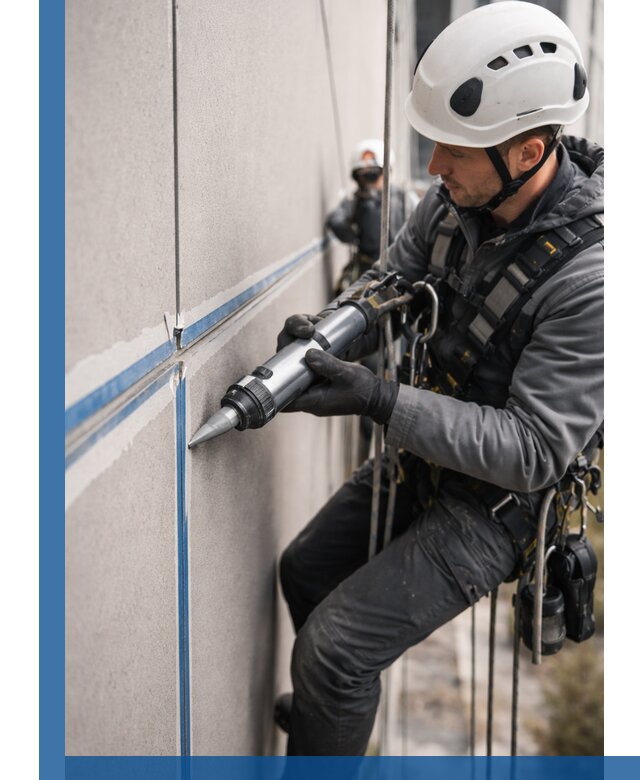 Герметизация стыков фасадных панелей в Реутове качественно и быстро