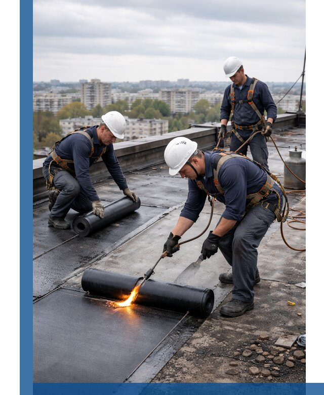 Ремонт наплавляемой кровли в Реутове качественно и надежно