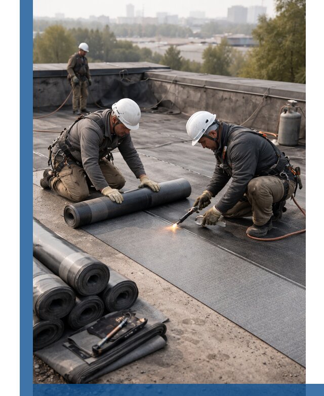Монтаж мягкой кровли в Реутове профессионально и надежно