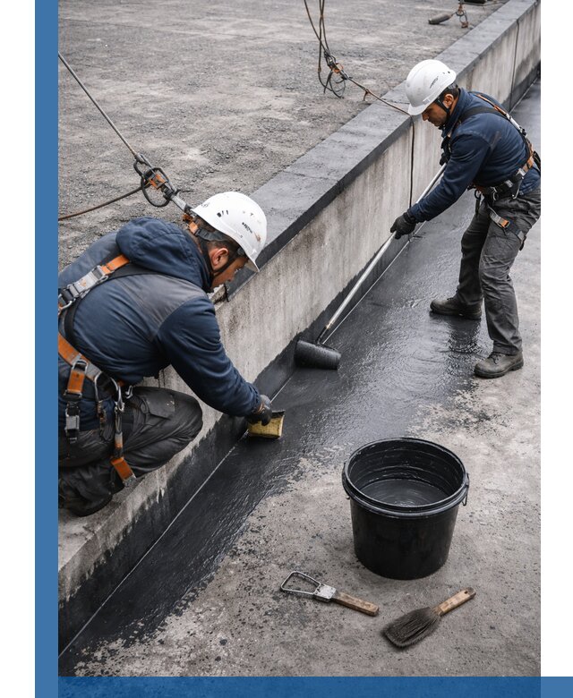 Гидроизоляция кровли жидкой резиной профессионально в Реутове