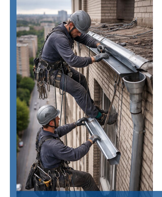 Ремонт водосточных желобов в Реутове, быстро и качественно