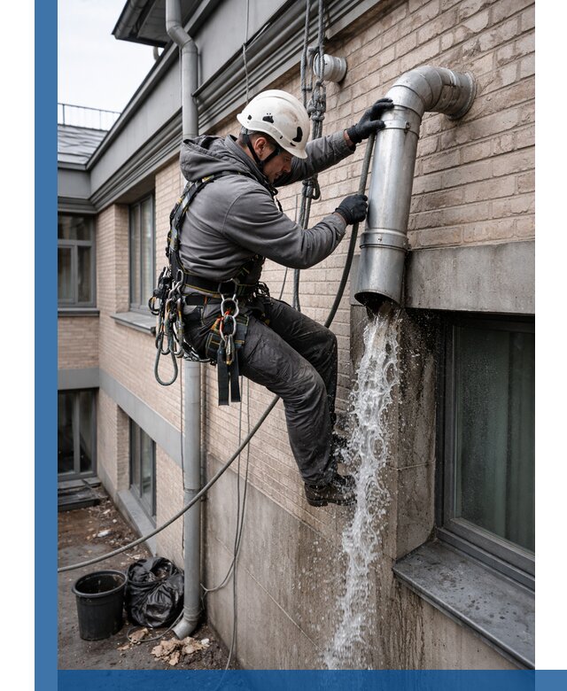 Профессиональная прочистка водосточных труб в Реутове с гарантией