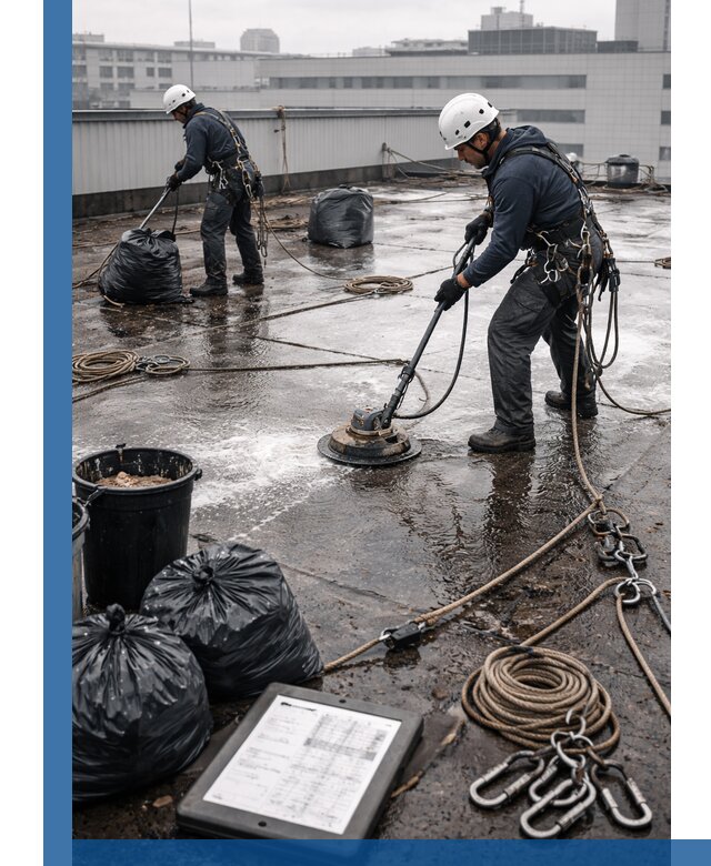 Плановая очистка кровли по графику в Реутове для безопасности