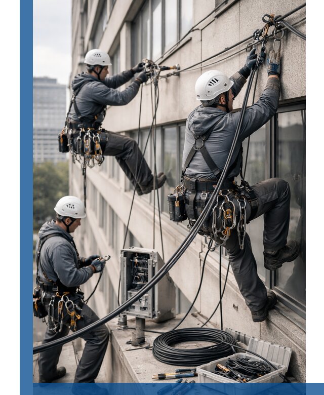 Прокладка оптоволоконного кабеля в Реутове под ключ с тестированием