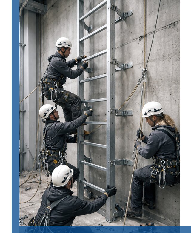 Монтаж металлических лестниц в Реутове под ключ со гарантией