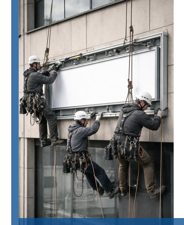 Профессиональный монтаж светового короба под ключ в Реутове