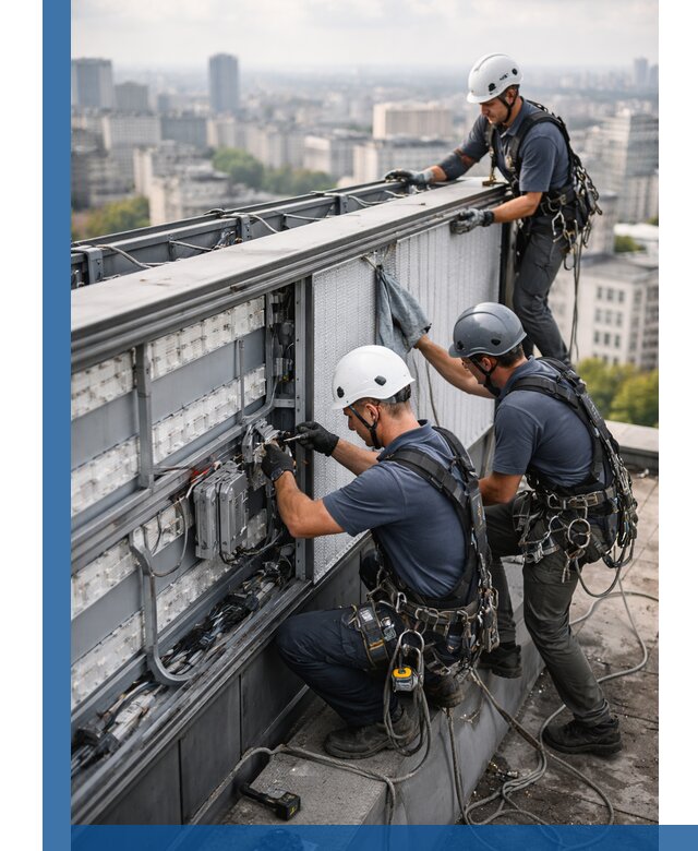 Профессиональное обслуживание крышной рекламы в Реутове под ключ