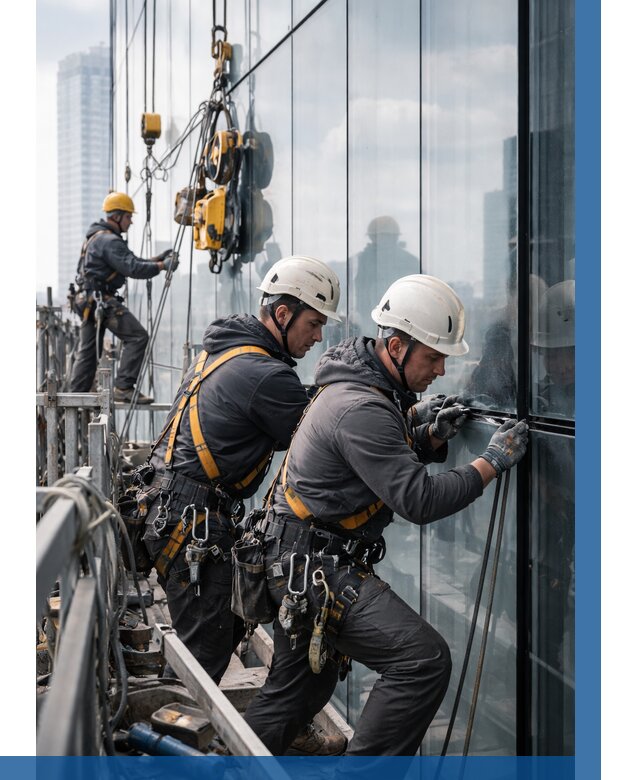 Структурное остекление фасадов в Реутове от 9887 р. | ВЫСОТНИК-Ртв