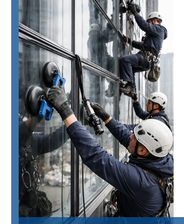 Радиусное остекление фасадов под ключ в Реутове с гарантиями