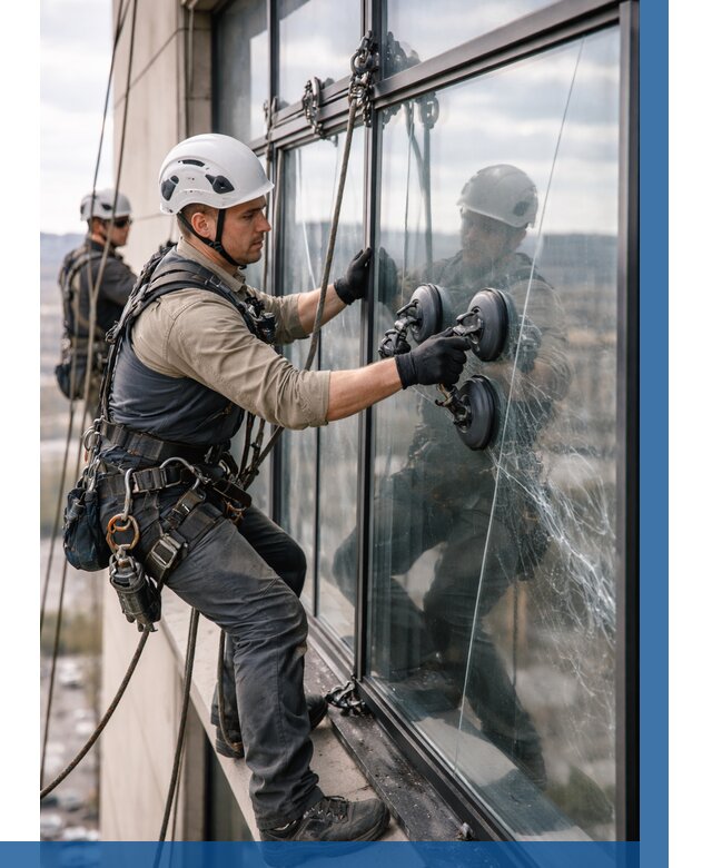 Замена стекла в витраже в Реутове под ключ от 8846 р. | ВЫСОТНИК-Ртв