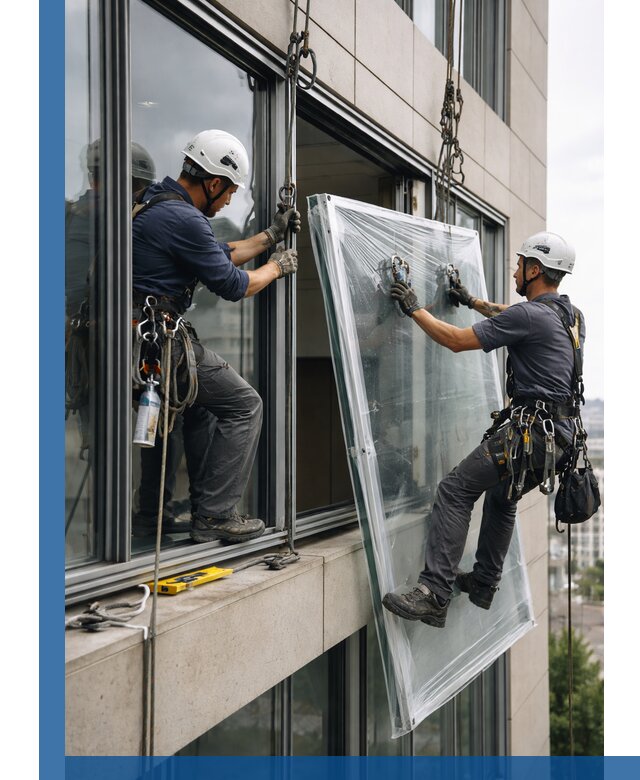 Профессиональная замена стекла в витраже в Реутове с гарантией