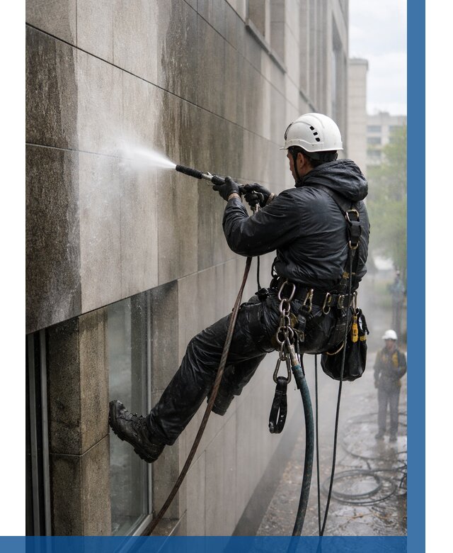 Гидроструйная очистка поверхностей в Реутове от 885 р. | ВЫСОТНИК-Ртв