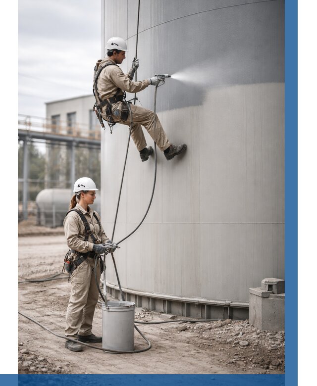 Покраска резервуаров в Реутове от 1249 р. | ВЫСОТНИК-Ртв — заказать