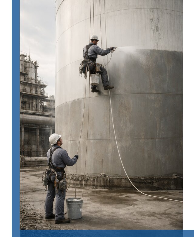 Покраска стальных резервуаров и емкостей в Реутове профессионально