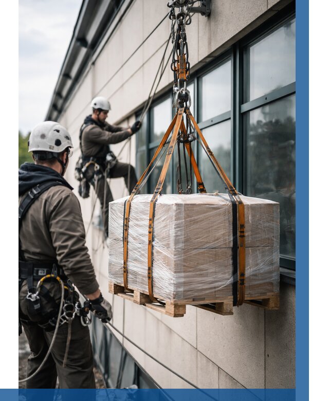 Подъем груза на высоту в Реутове от 3122 р. | ВЫСОТНИК-Ртв