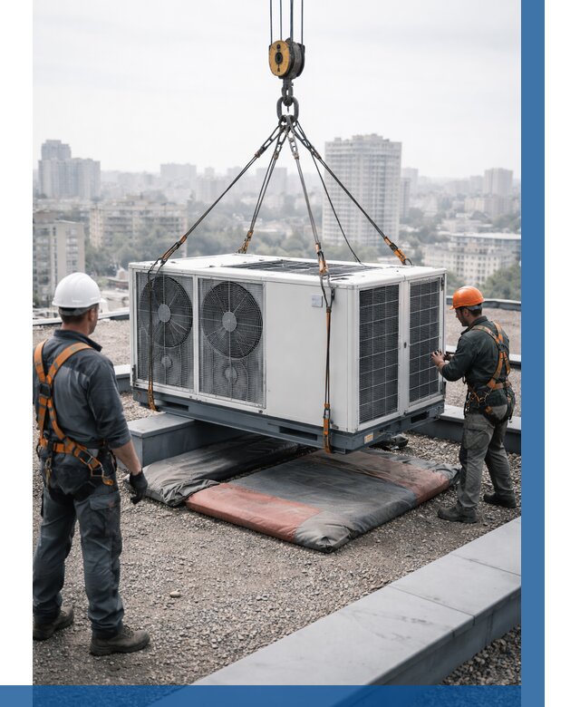 Подъем груза на крышу в Реутове от 5204 р. | ВЫСОТНИК-Ртв заказать