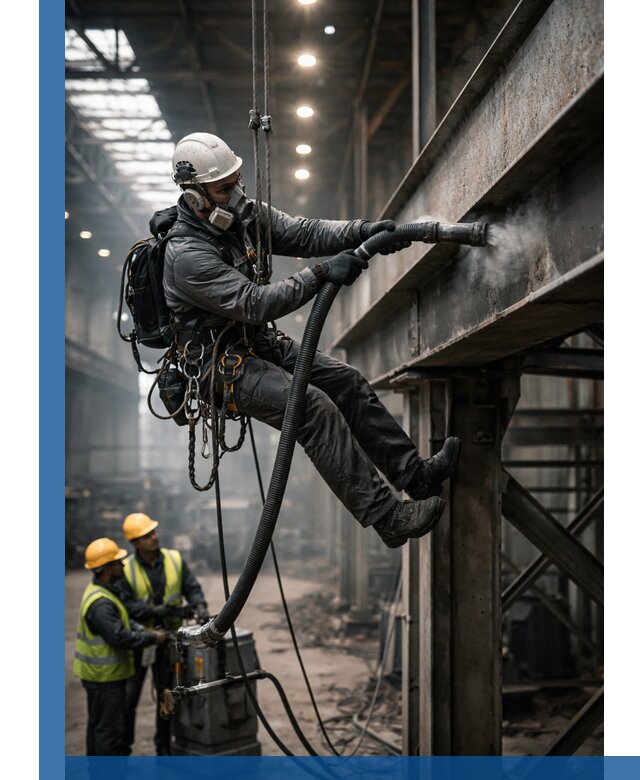 Обеспыливание конструкций в цехах промышленного производства в Реутове