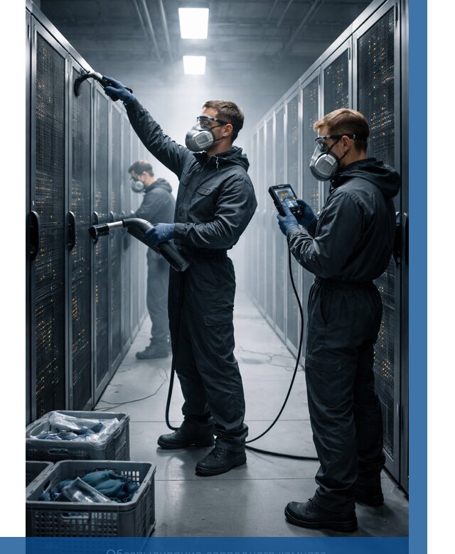 Обеспыливание серверной комнаты в Реутове от 4683 р. | ВЫСОТНИК-Ртв