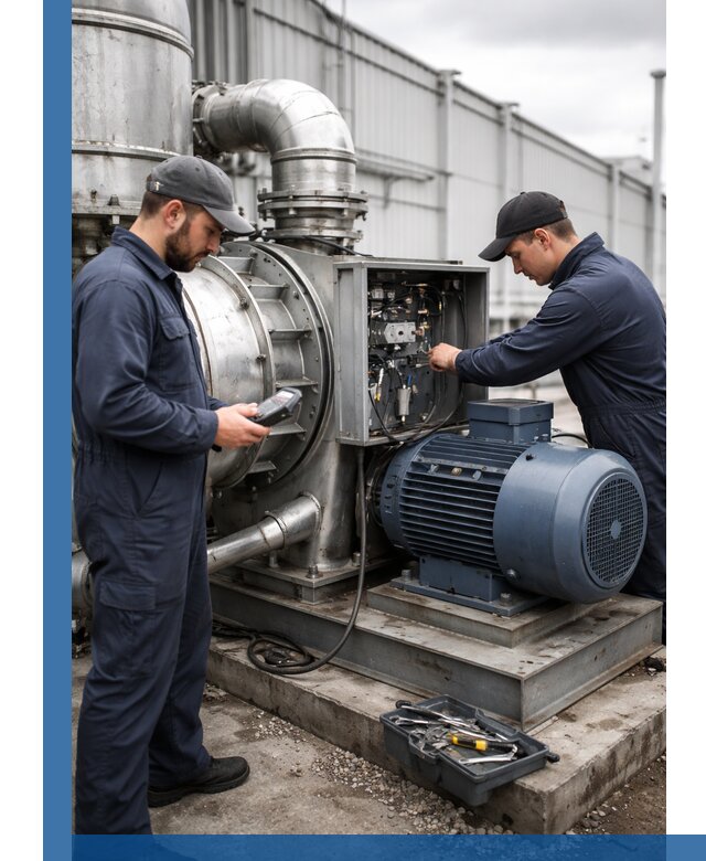 Техническое обслуживание промышленного оборудования в Реутове