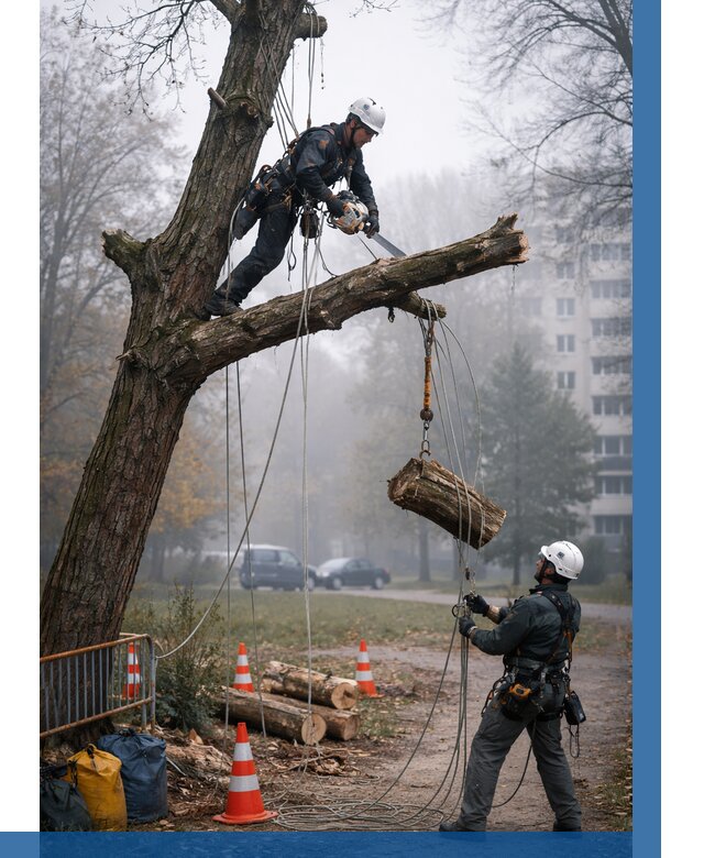 Удаление аварийных деревьев в Реутове от 15611 р. | ВЫСОТНИК-Ртв