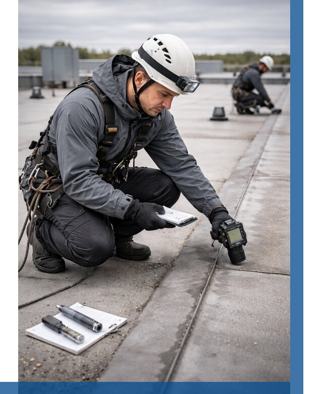 Обследование кровли на протечки в Реутове от 4683 р. | ВЫСОТНИК-Ртв